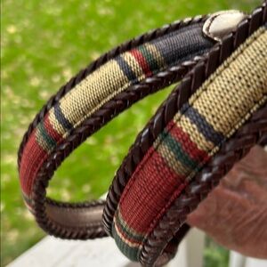 Brighton Multicolor Plaid Belt